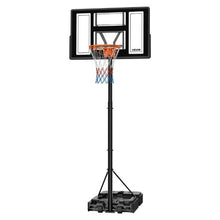 44" Adjustable Basketball Hoop with Rolling Wheels for Kids Teens Adults
