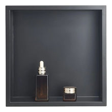 13 x 13 x 4 Inch Shower Niche Stainless Steel Recessed Wall Storage Waterproof (Black)