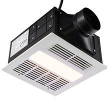 1500W Bathroom Exhaust Fan 110 CFM Ventilation 1.5 Sones Low Noise Energy-Saving Ceiling Fan for Various Ceilings