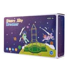 140 PCS Glow-in-the-Dark Fort Building Kit for Kids, STEM Construction Set with 96 Rods & 44 Balls, Ages 4–8+