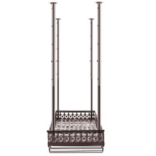 46.9 X 13 In  Hanging Wine Glass Rack for Bar Cafe Kitchen XR-JBJ001