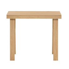 36 Inch Modern Burlywood Console Table for home