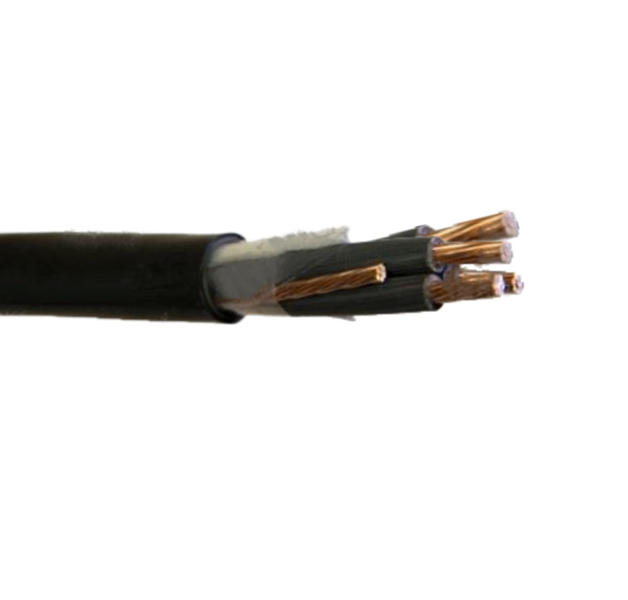 1000' 4/0-4 Unshielded VNTC Tray Cable W/ Ground TC-ER THHN Insulation PVC Jacket 600V