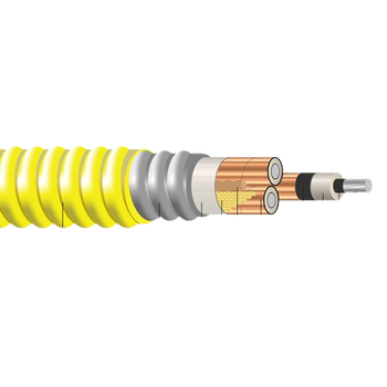 Type MV-105 AIA Power Cable NL-EPR 133/100% Insulation PVC Yellow Jacket 5/8kV