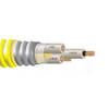 Type MV-105 Three Conductor Copper 2.4kV NLEPR Insulation 100% IL AIA Yellow PVC Jacket