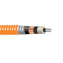 500 MCM HVTECK Aluminum 140 mil TRXLPE TS AIA 8kV 133% IL Orange PVC Jacket CSA