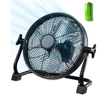 10 Inch 360° Manual Rotation Rechargeable Battery Operated Camping Fan