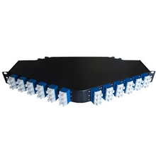 OS2 9/125, 144 Fiber Single Type A Mode High-Density MPO/MTP to LC Cassette Module FB43-1308-144FSM
