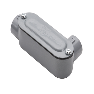 1-1/4" EMT And Rigid Conduit Bodies LR With Cover And Gasket LR4SSCG (Pack of 12)