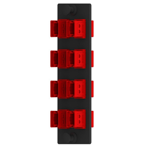 8 Port Opticom MPO Fiber Optic Adapter Panel FAP Vertical FAPV0824RDMPO