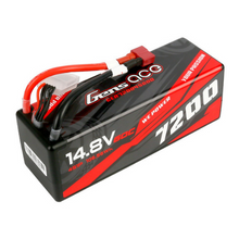 Gens Ace 7200mAh 4S1P 14.8V HardCase Lipo Battery 14# With Deans Plug GEA72004S60D