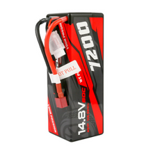 Gens Ace 7200mAh 4S1P 14.8V HardCase Lipo Battery 14# With Deans Plug GEA72004S60D
