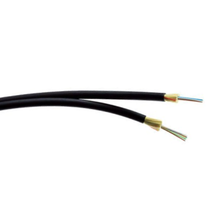 Round Messenger Series Ultra-Fox Plus With 900μm Tight Buffer 48 Fiber Polyolefin Single Mode Black Cable RM048XSLX5K