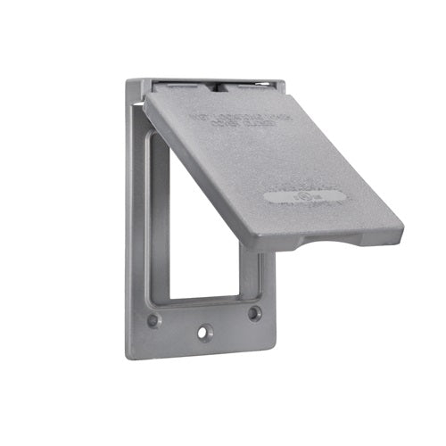 Single Weatherproof Vertical GFCI Gang Cover (Pack of 50)