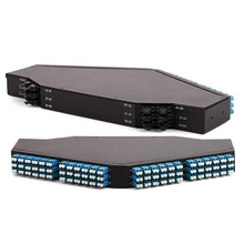 OS2 9/125, 144 Fiber Single Type A Mode High-Density MPO/MTP to LC Cassette Module FB43-1308-144FSM