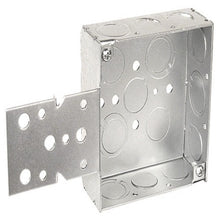 4" Square Bracketed Box 1-1/2" Deep Welded 52151-B (Pack of 75)