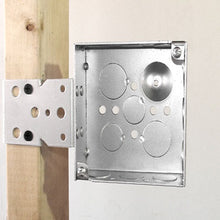 4" Square Bracketed Box 1-1/2" Deep Welded 52151-B (Pack of 75)