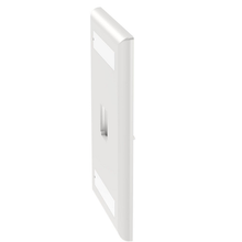 1 Port Mini-Com Classic Series Vertical Faceplate ABS Label Pocket CFPL1WHY