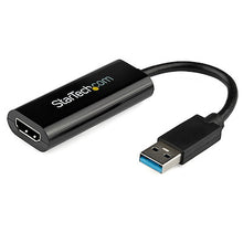 USB 3.0 to HDMI Adapter - 1080p (1920x1200) - Slim/Compact USB Type-A to HDMI Display Adapter Converter