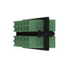 12 Port Opticom LC Fiber Adapter Panel Duplex APC FAP12WAGDLCZ