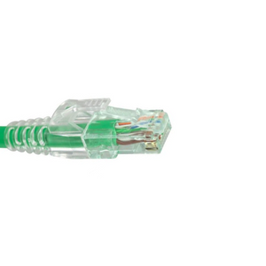 ProSeries Cat6 Unshielded Pass Through With Cap45 Clamshell RJ45 Modular Plugs Green Tint S45-1601P (50pcs/5Clamshell)