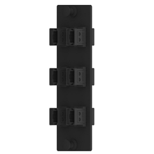 6 Port Opticom MPO Fiber Optic Adapter Panel FAP Vertical FAPV0612BLMPO
