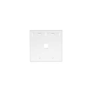 Dual-Gang QUICKPORT Wallplate White 42080-1WP