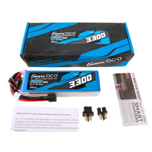 Gens Ace 3300mAh 4S1P 14.8V G-Tech Lipo Battery Pack With EC3 And Deans Adapter GEA334S45T3GT