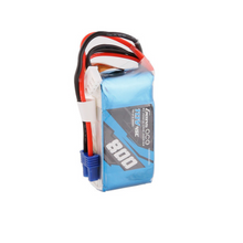 Gens Ace 800mAh 3S1P 11.1V Lipo Battery Pack With EC2 Plug GEA8003S45E2