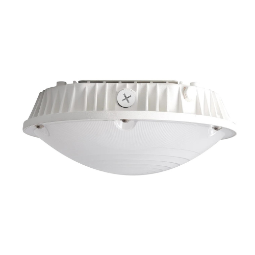 60W Watts 120-277V 5000K CCT LED Round Canopy Light (Pack of 2)