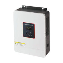 3000W Hybrid Solar Inverter 24V DC to 230V AC Pure Sine Wave Power Inverter Charger Compatible with Lead Acid Lithium Battery