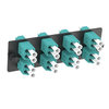 8 Port Opticom LC Fiber Adapter Panel Duplex OM3/OM4 FAP8WAQDLCZ