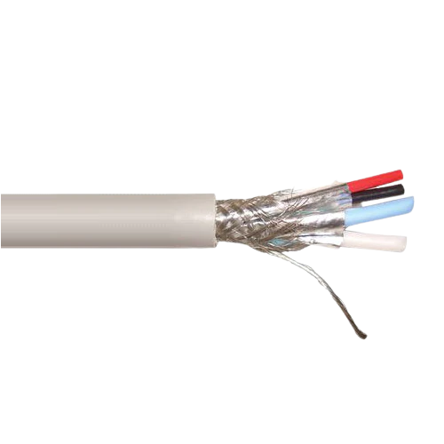 Belden 6788AV 25 AWG 4C Solid Tinned Copper Al Foil Foam PFA LS PVC Composite Coaxial Cable