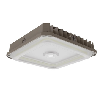 40/60/80W Watts Tunable 3 Tunable CCT LED Canopy Light Selectable Built in Motion sensor (Pack of 2)