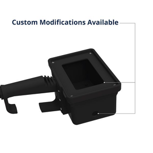 3.96" x 6.62" x 13.43" Waterproof Pendant Enclosure Without Switch Cover P30,BK