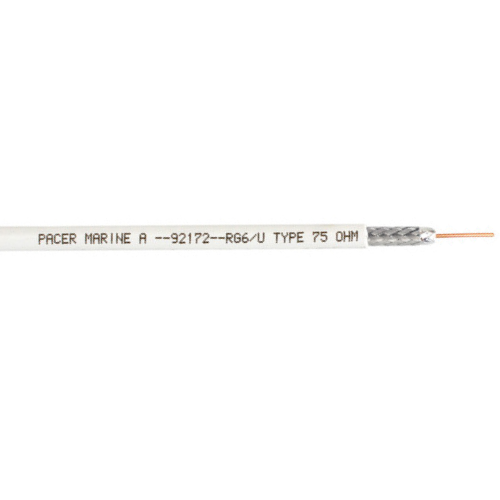 18 AWG Solid Copper Clad Steel RG6UW Coaxial Cable