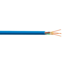 Riser Rated Tray Cable With 2.0mm Multimode 62.5µm Standard Laser Ultra-Fox Fiber Black PVC Jacket FRP BE002DWLS9KRF1