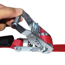 1 Inch x 8 Ft S-Hook Tie-Down Ratchet Strap SLTHS108RR2 (Pack of 2)