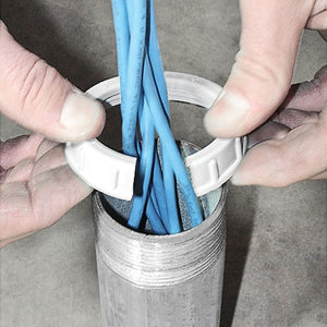 1/2" Split Threaded Plastic Insulating Bushing IBTS-50 (Pack of 1000)