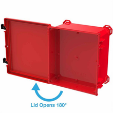 17.75" x 16.27" x 9.33" Boss Spacing Industrial Enclosure I632HL,TRBR