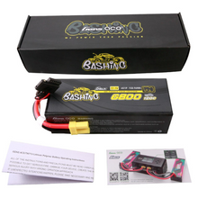 Gens Ace 6800mAh 6S1P 22.2V G-Tech Bashing Series Lipo Battery Pack With EC5 Plug GEA686S12E5GT