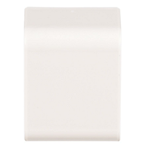 1.24x1.62 Pan Way LD2P10 Surface Raceway Coupler Fitting ABS CFX10IW-X (Pack of 10)
