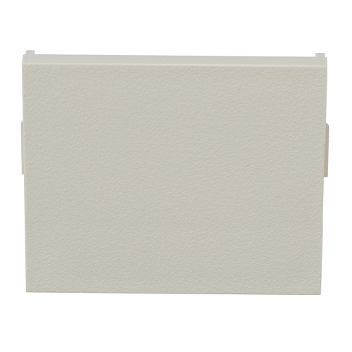 1/2 Size Mini-Com Faceplate Frame Blank Insert Mount CHB2IW-X (Pack of 10)