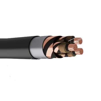 PILC Solid Type Copper Three Conductor Cable