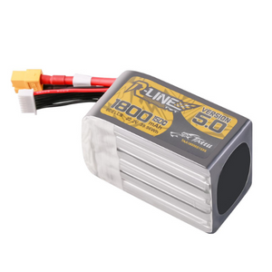 Tattu R-Line Version 5.0 1800mAh 6S1P 22.2V Lipo Battery Pack With XT60 Plug TAA18006S15X6