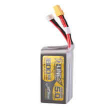Tattu R-Line Version 5.0 1800mAh 6S1P 22.2V Lipo Battery Pack With XT60 Plug TAA18006S15X6