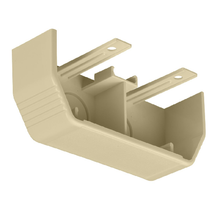 PVC T-70 Low Voltage Surface Raceway End Cap Fittings Ivory T70ECEI (Pack of 10)