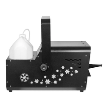 1500W Snow Maker Machine with RGB DMX512, 9 LED Lights & Wireless Remote, High-Output 5L Snowflake Maker