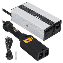 5Amp 36V Aluminum Alloy D Type Plug LED Indicator Golf Cart Battery Charger