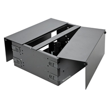 Rack Mount Cabinet 4U with Splice Trays for 144 Splices Black RSC-144B